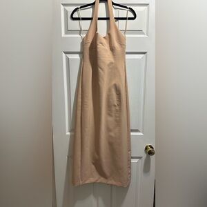Zara Tan Midi Dress